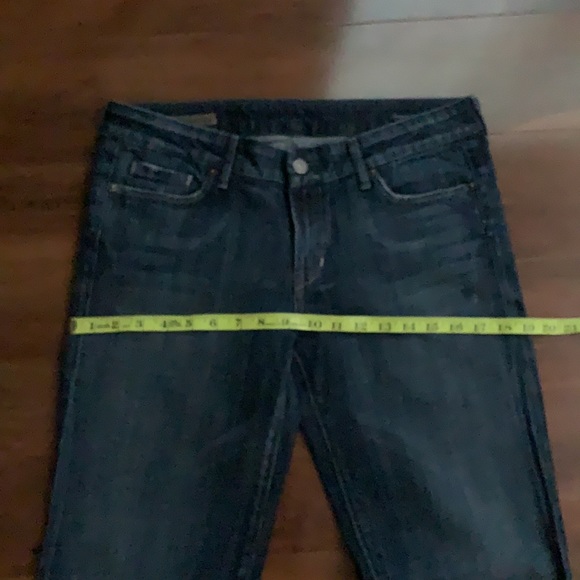 Citizens of humanity size 30 Faye #003 low waist full leg stretch jeans - Picture 5 of 14